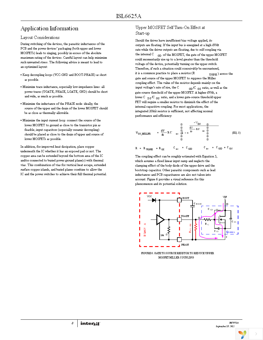 ISL6625AIRZ-T Page 8