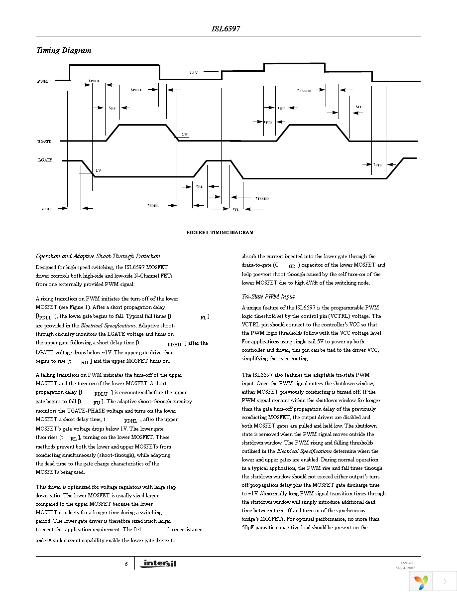 ISL6597CRZ-T Page 6