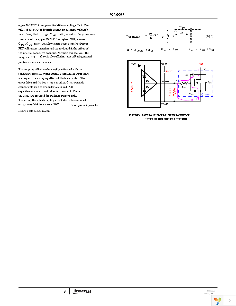 ISL6597CRZ-T Page 9