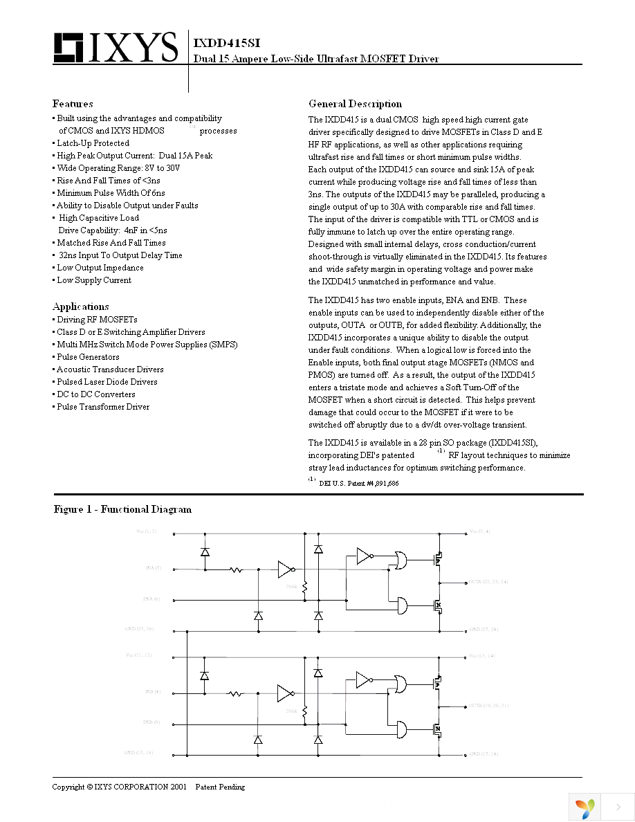 IXDD415SI Page 1