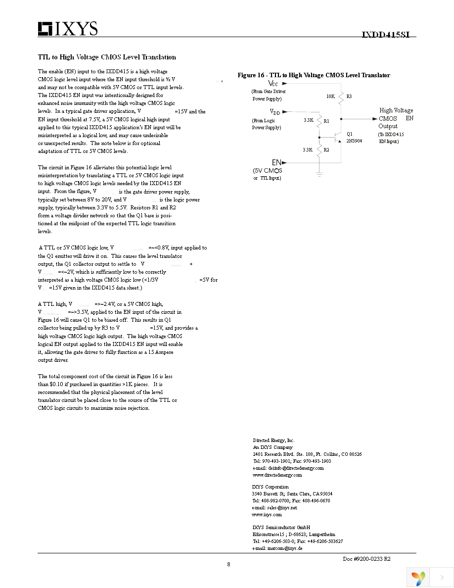 IXDD415SI Page 8