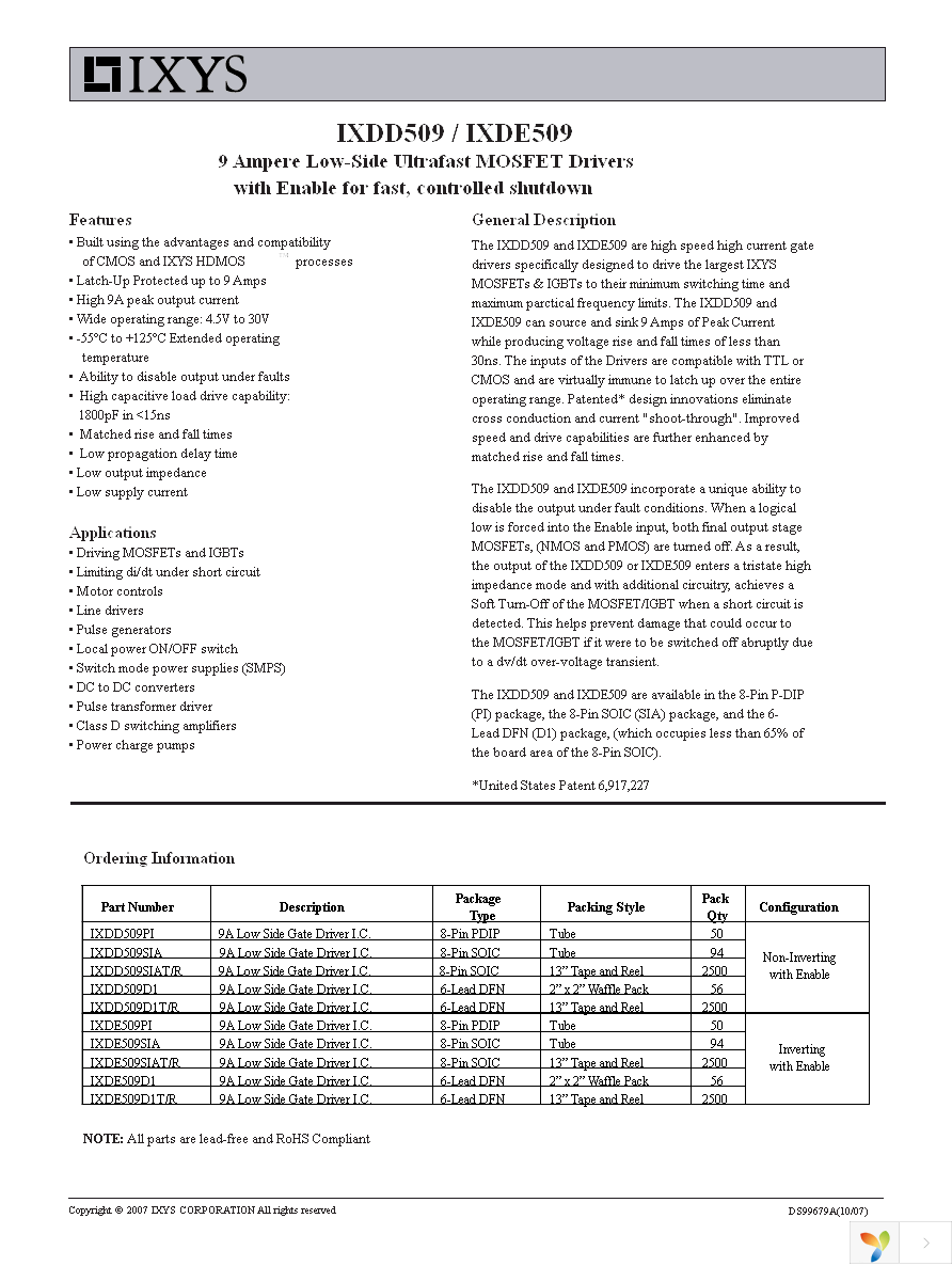 IXDE509D1 Page 1