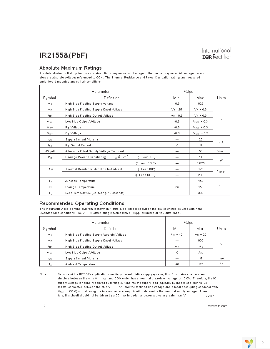 IR2155 Page 2