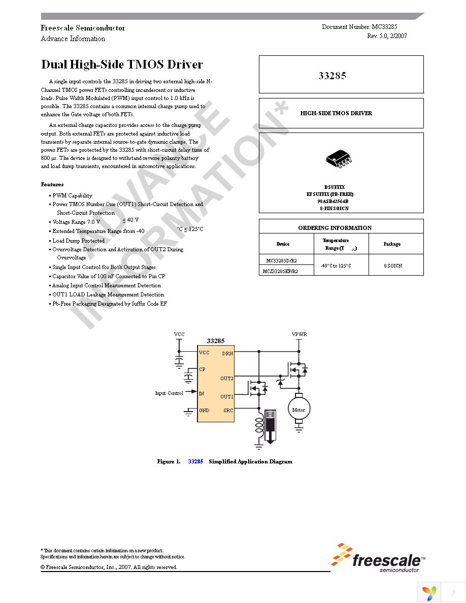 MC33285D Page 1