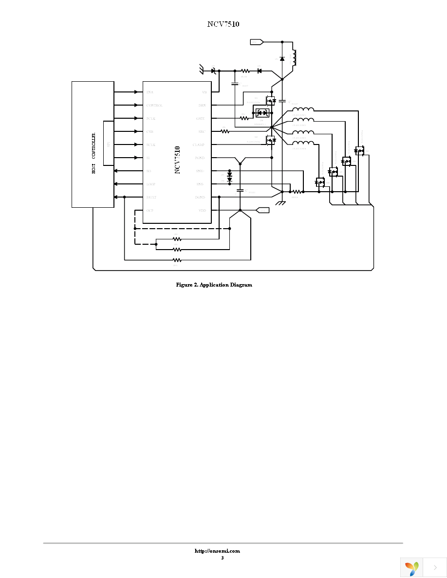 NCV7510DWR2G Page 3