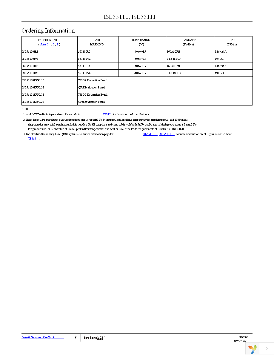 ISL55110IRZ-T7A Page 3