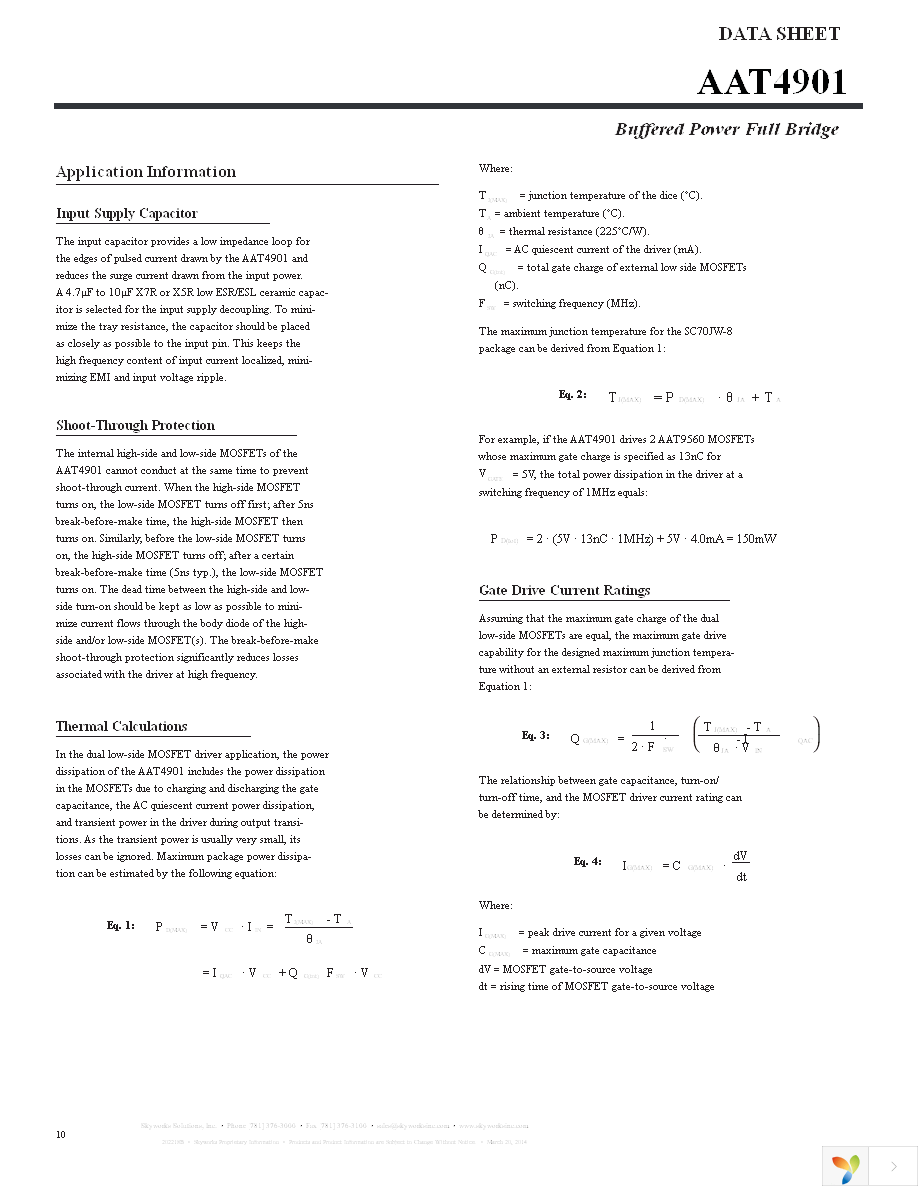 AAT4901IJS-1-T1 Page 10