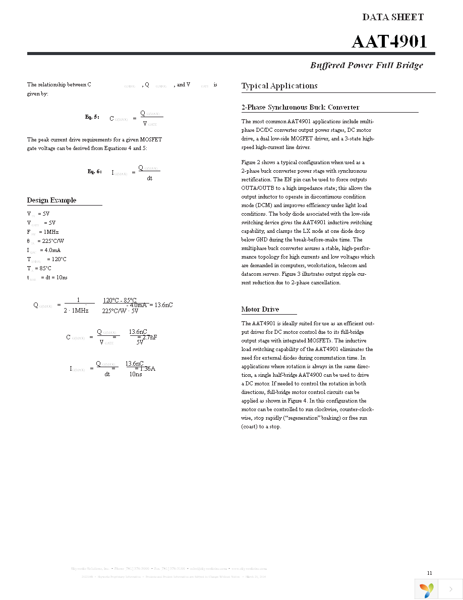 AAT4901IJS-1-T1 Page 11