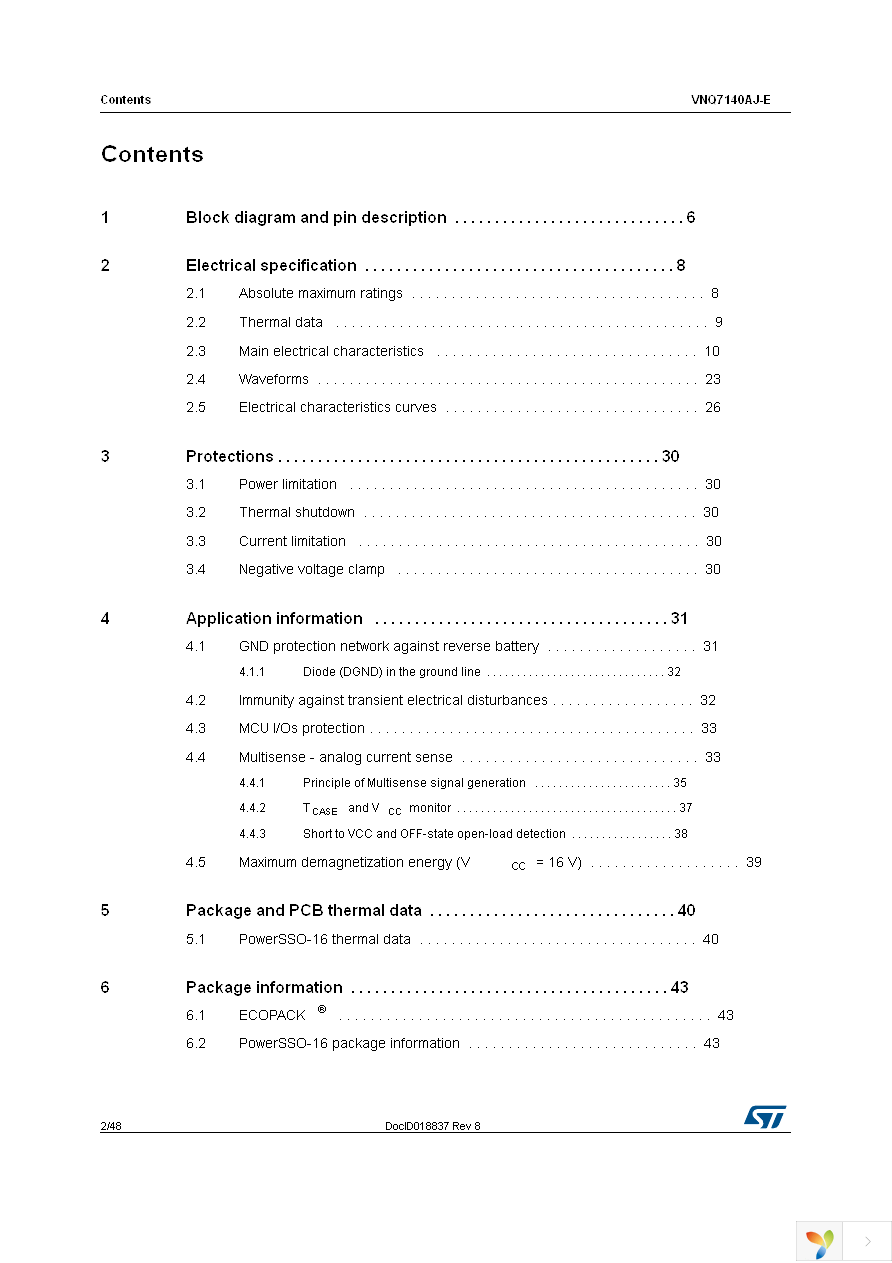 VNQ7140AJTR-E Page 2