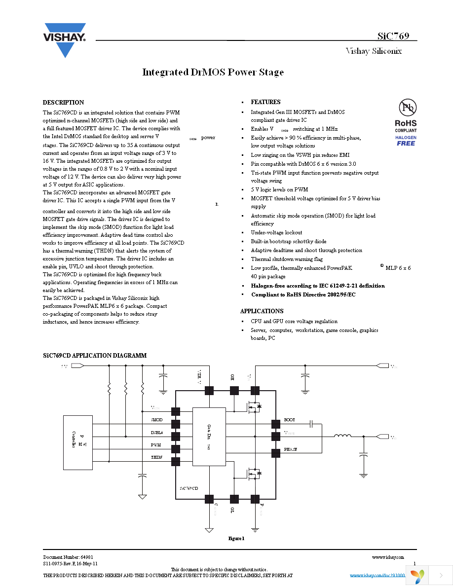 SIC769CD-T1-E3 Page 1