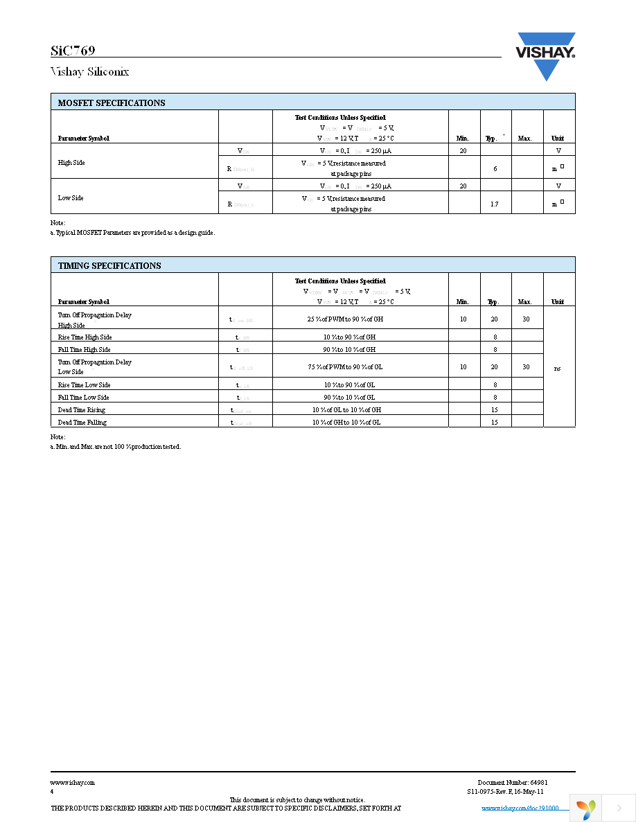 SIC769CD-T1-E3 Page 4