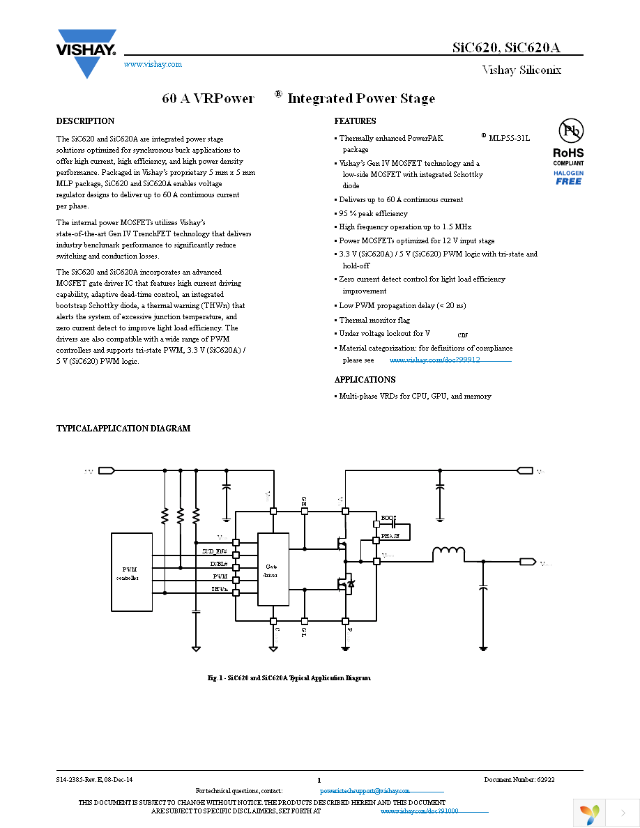 SIC620CD-T1-GE3 Page 1