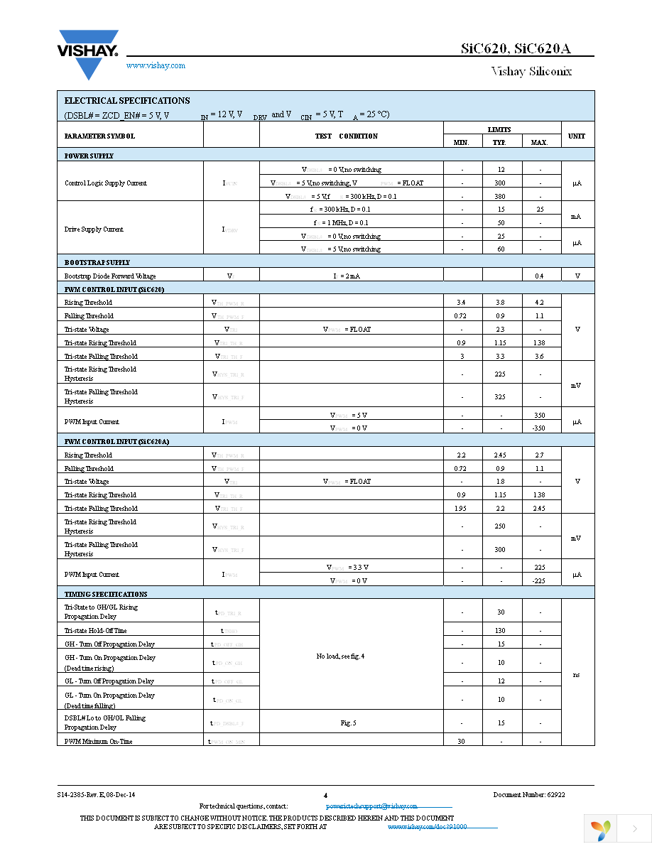 SIC620CD-T1-GE3 Page 4