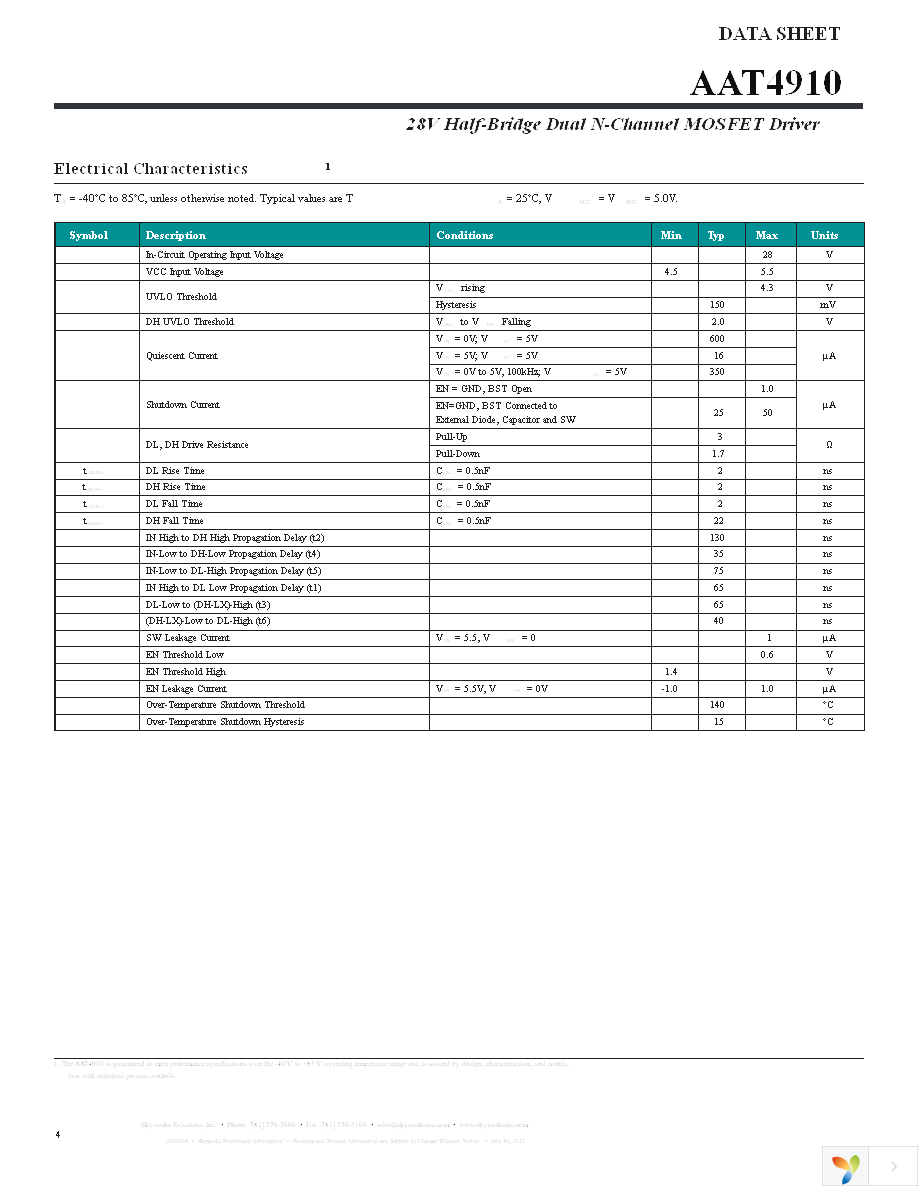 AAT4910IJS-T1 Page 4