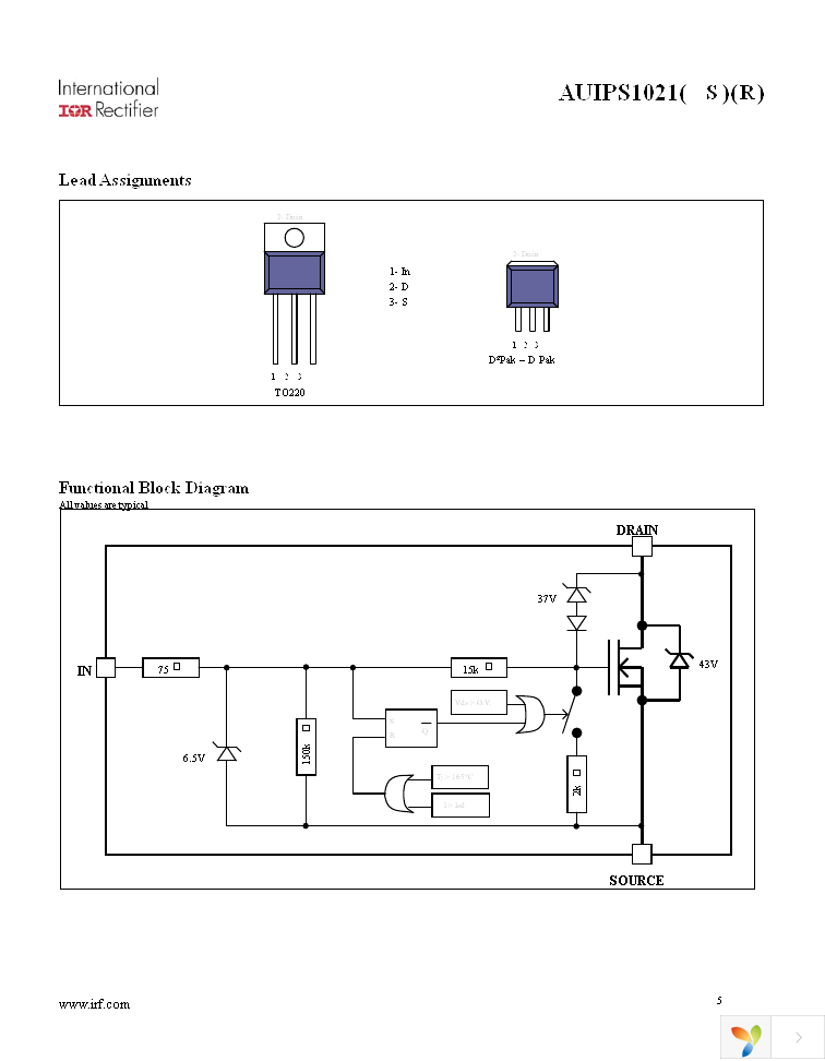 AUIPS1021RTRL Page 5