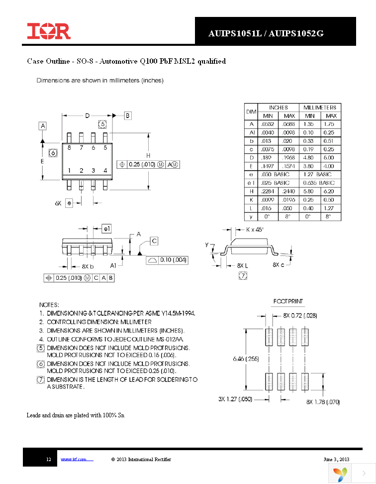 AUIPS1052GTR Page 12
