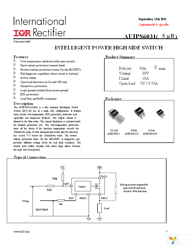 AUIPS6031 Page 1