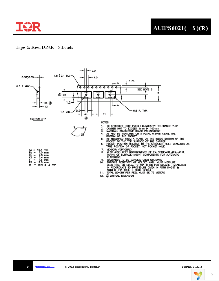 AUIPS6021RTRL Page 14