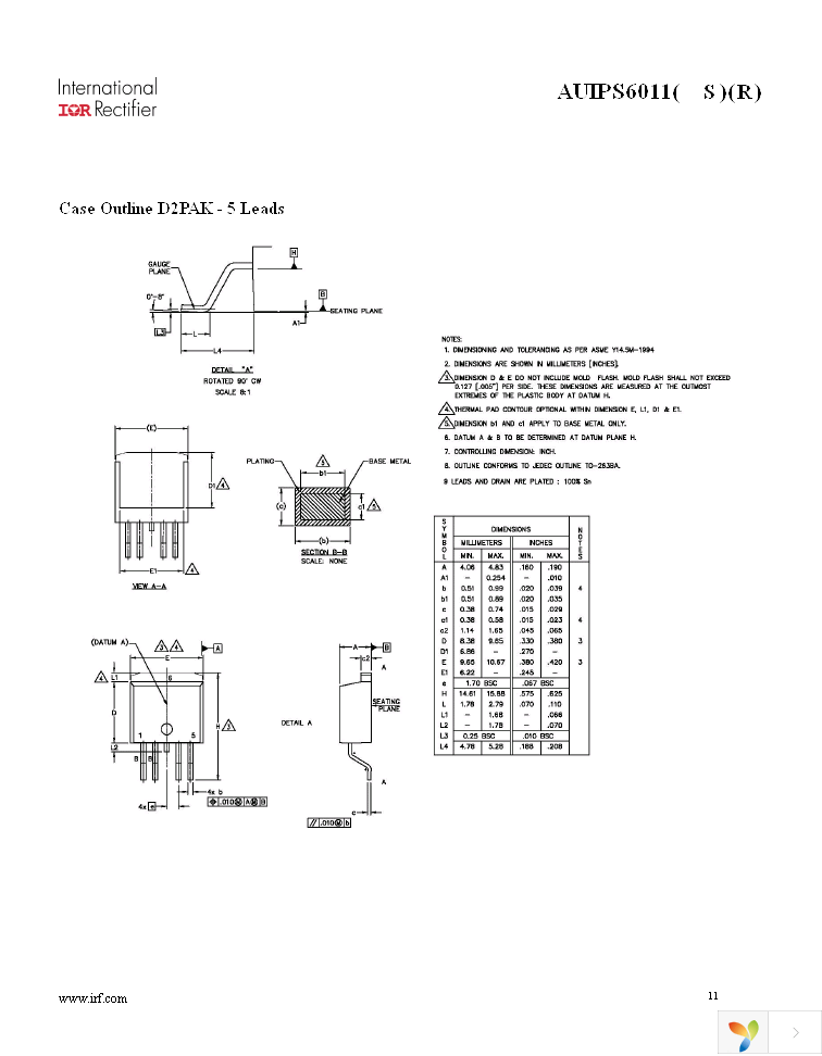 AUIPS6011RTRL Page 11