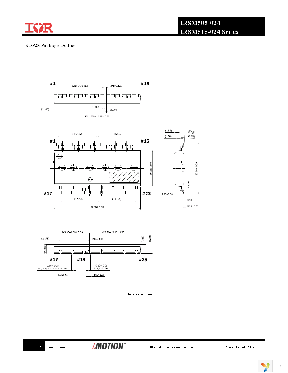 IRSM515-024DA Page 12