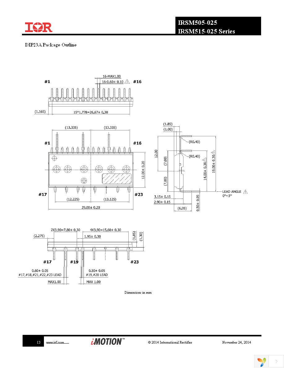 IRSM515-025DA Page 13