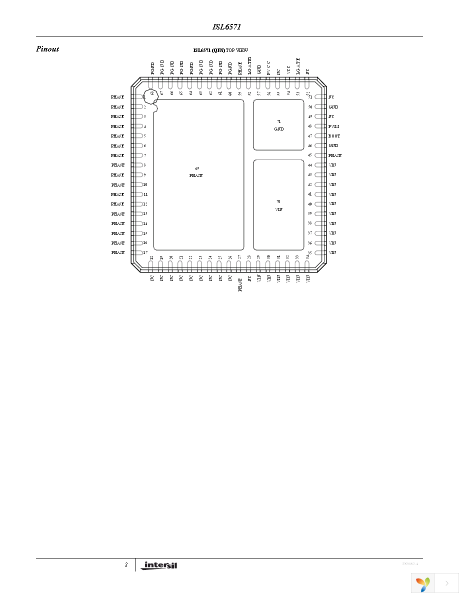 ISL6571CRZ Page 2