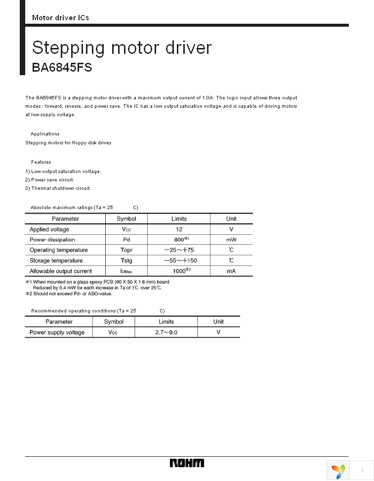 BA6845FS-E2 Page 1