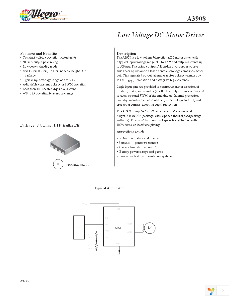 A3908EEETR-T Page 1