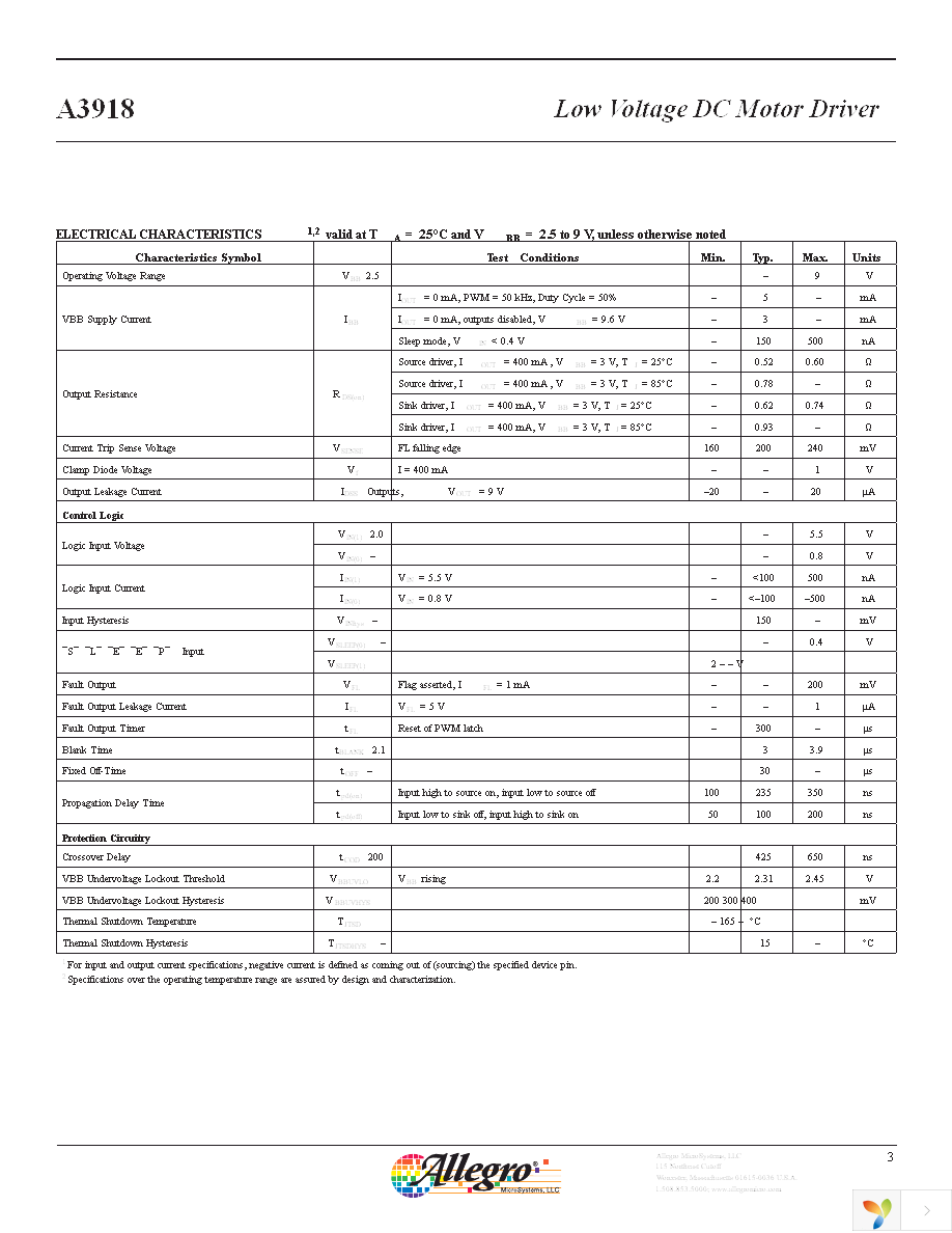 A3918SESTR-T Page 3