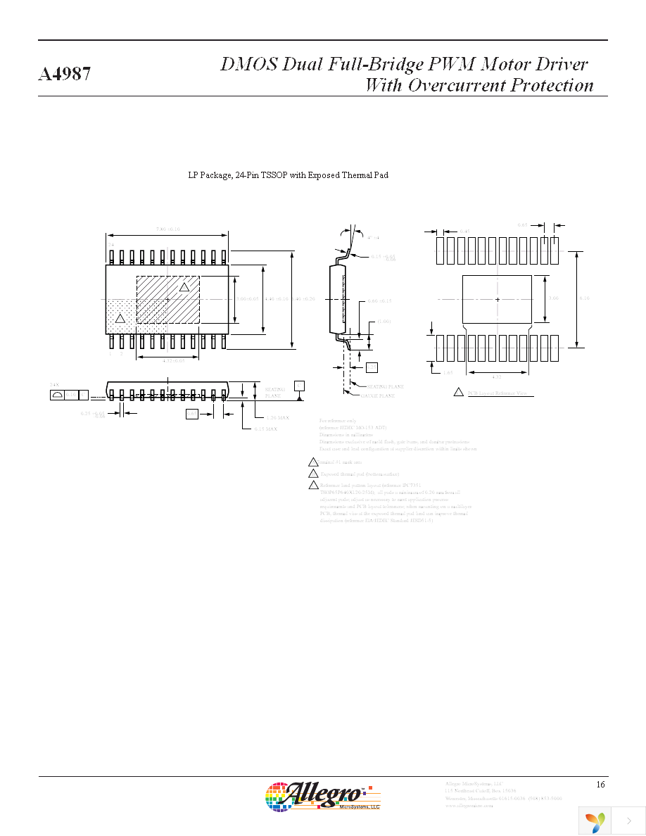 A4987SLPTR-T Page 16