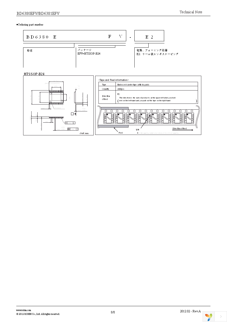 BD6380EFV-E2 Page 8