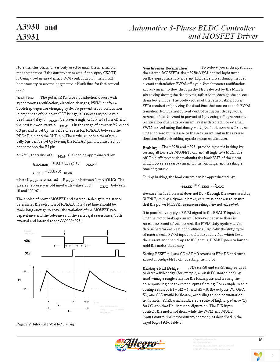 A3930KJPTR-T Page 16