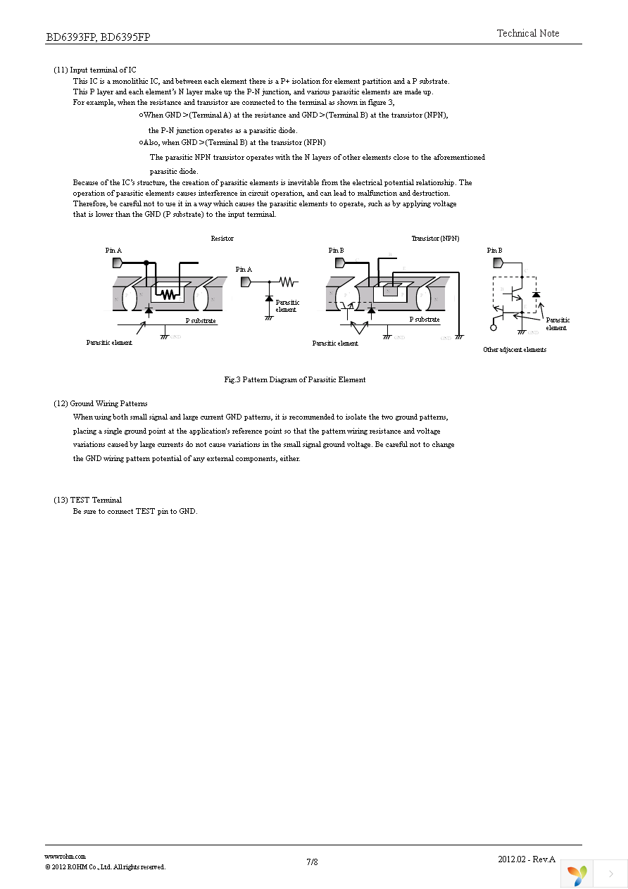 BD6395FP-E2 Page 7