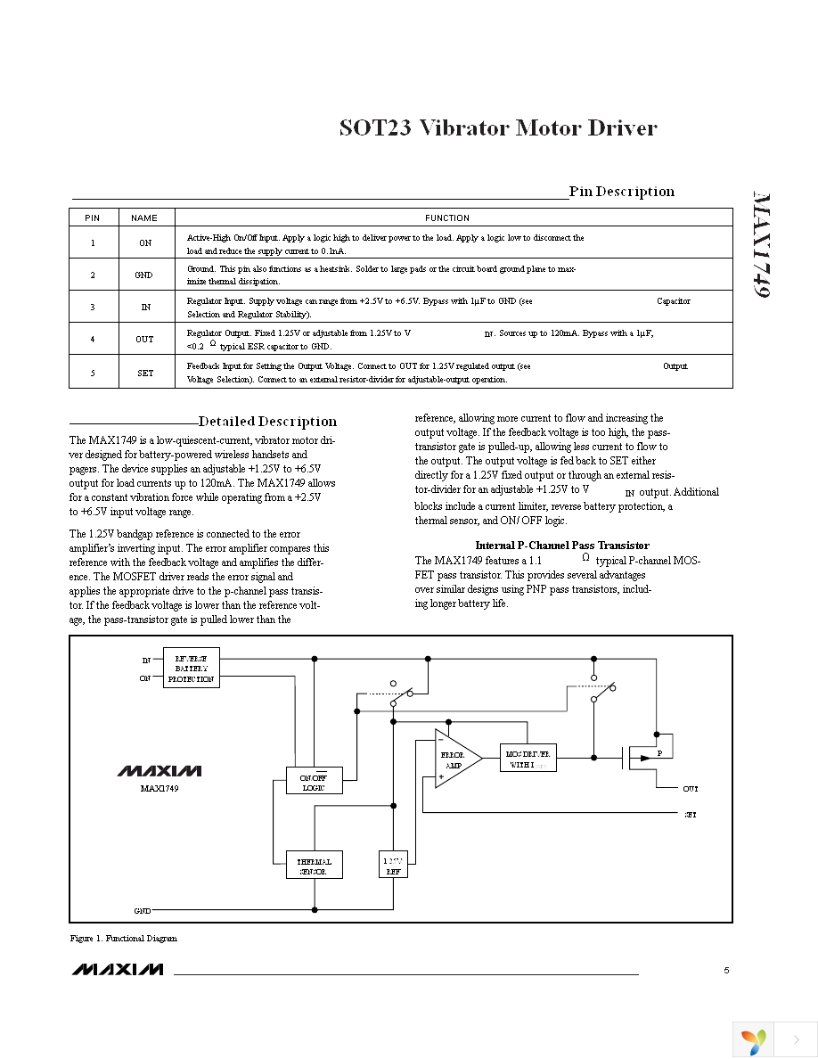 MAX1749EUK+T Page 5