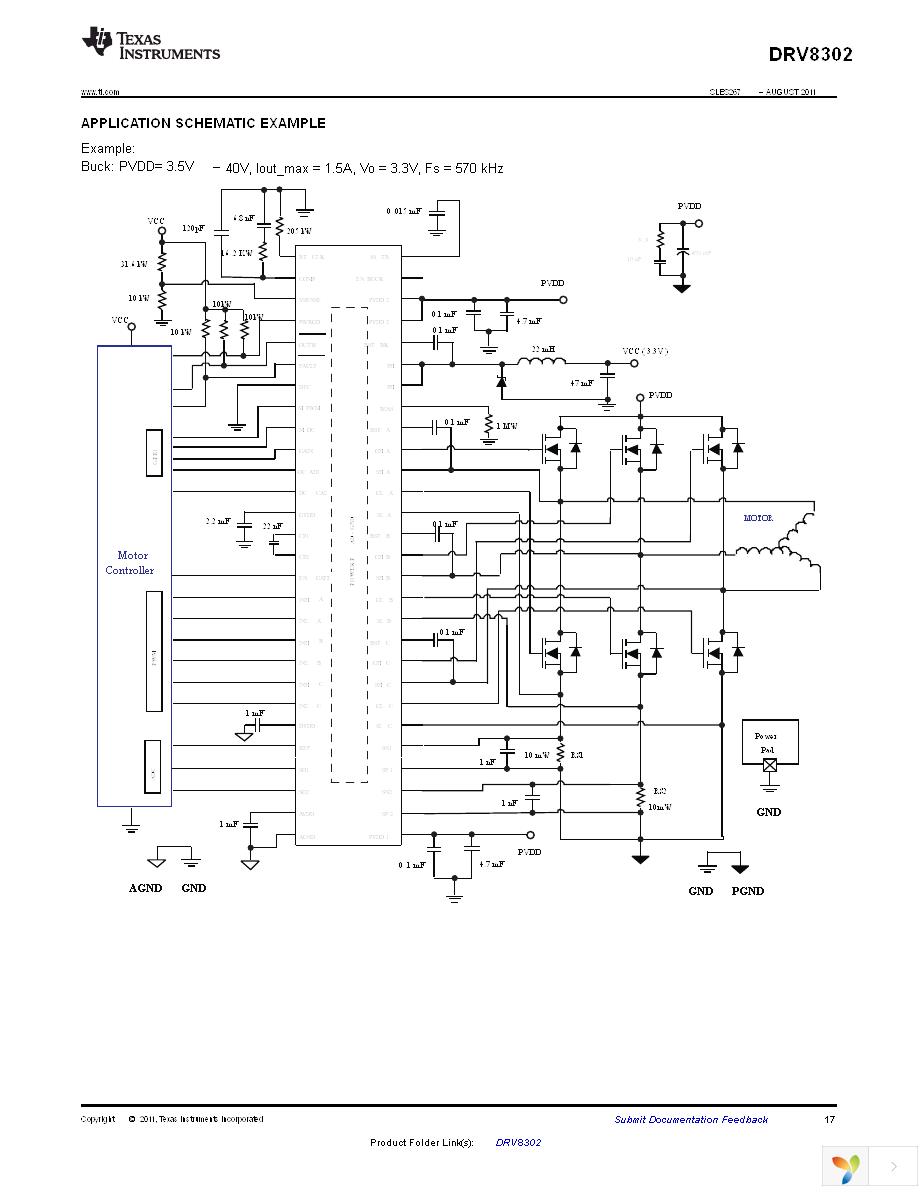 DRV8302DCAR Page 17