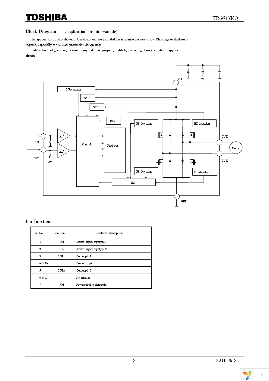 TB6643KQ,8 Page 2