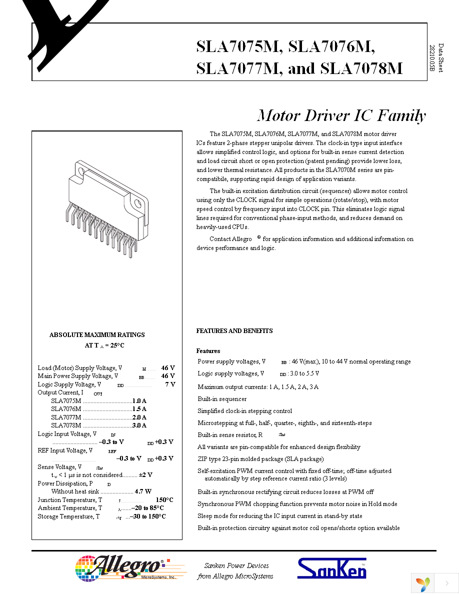 SLA7078MPR Page 1