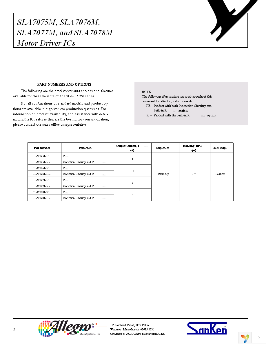 SLA7078MPR Page 2