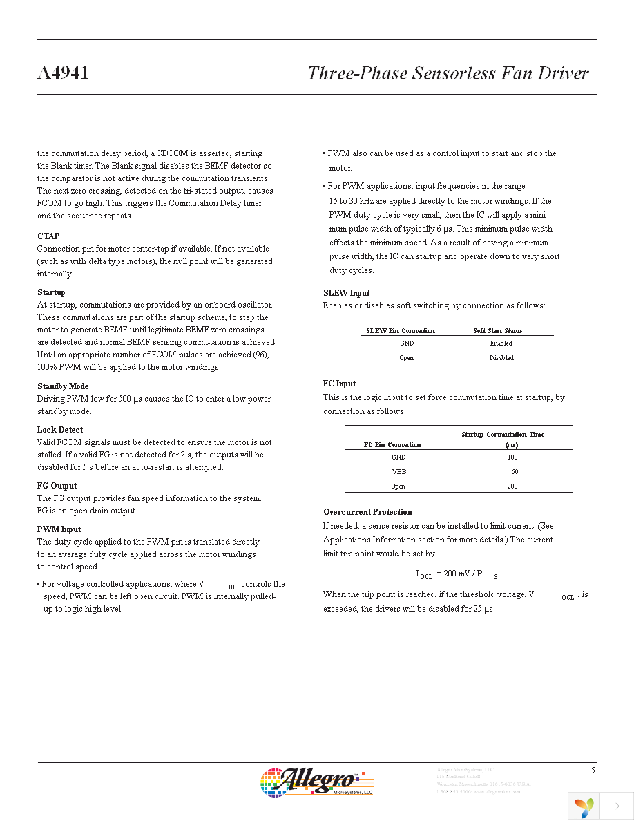 A4941GLPTR-T Page 5