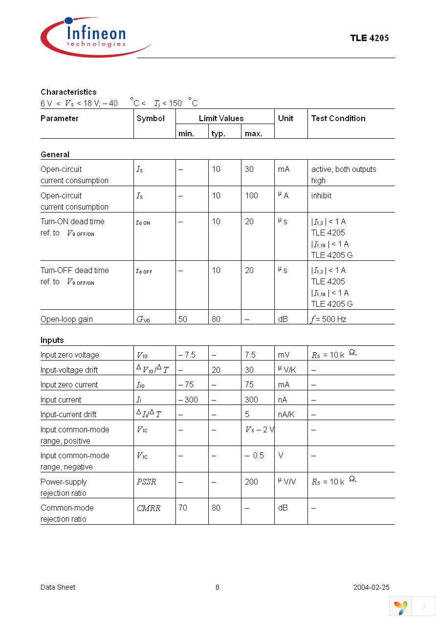 TLE4205G Page 8