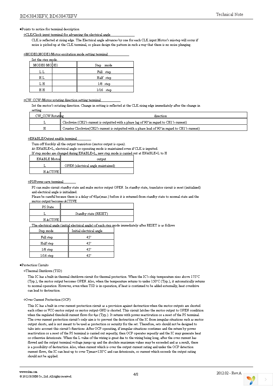 BD63843EFV-E2 Page 4