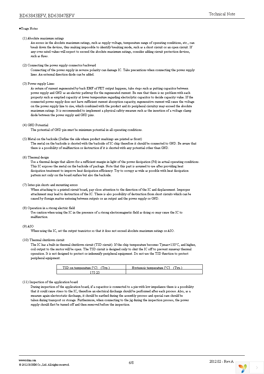 BD63843EFV-E2 Page 6