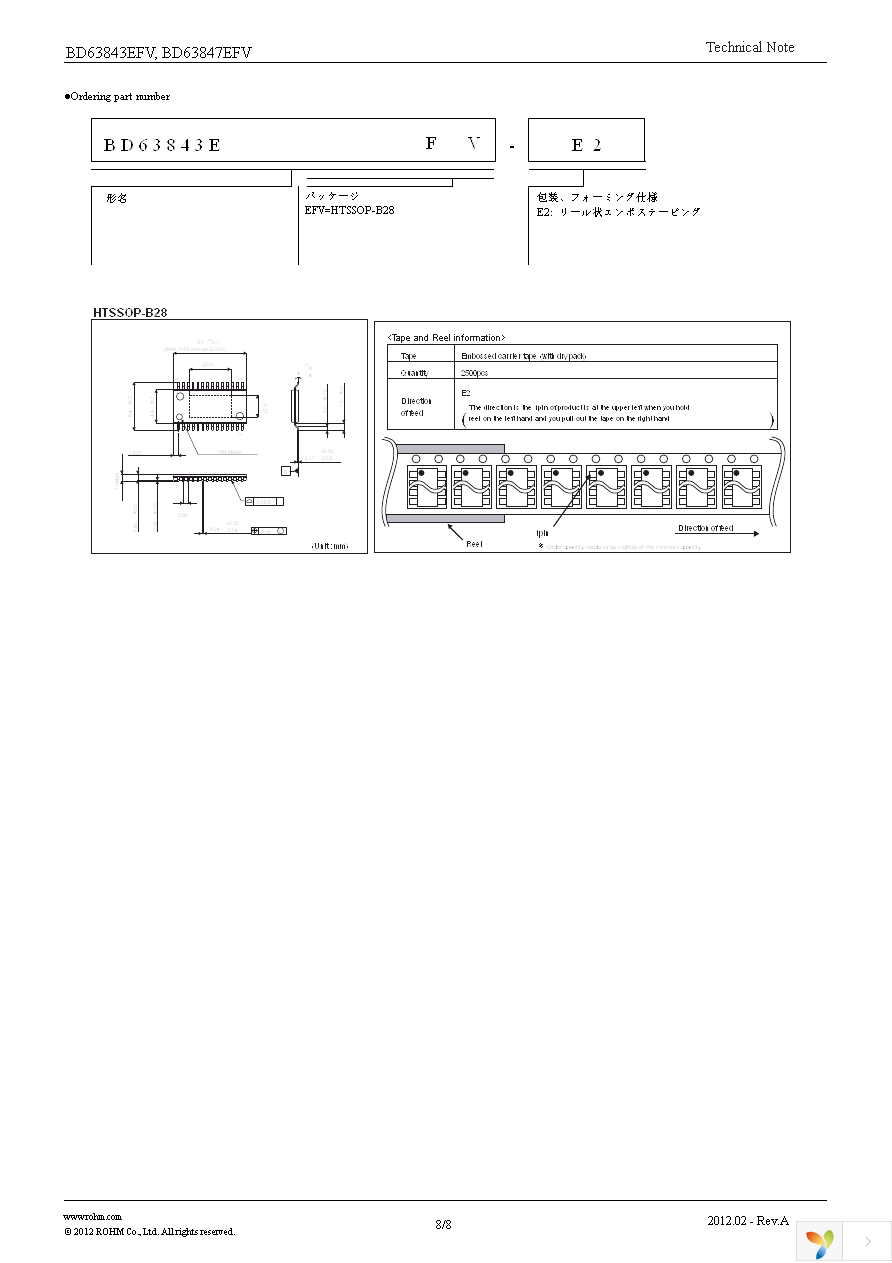 BD63843EFV-E2 Page 8