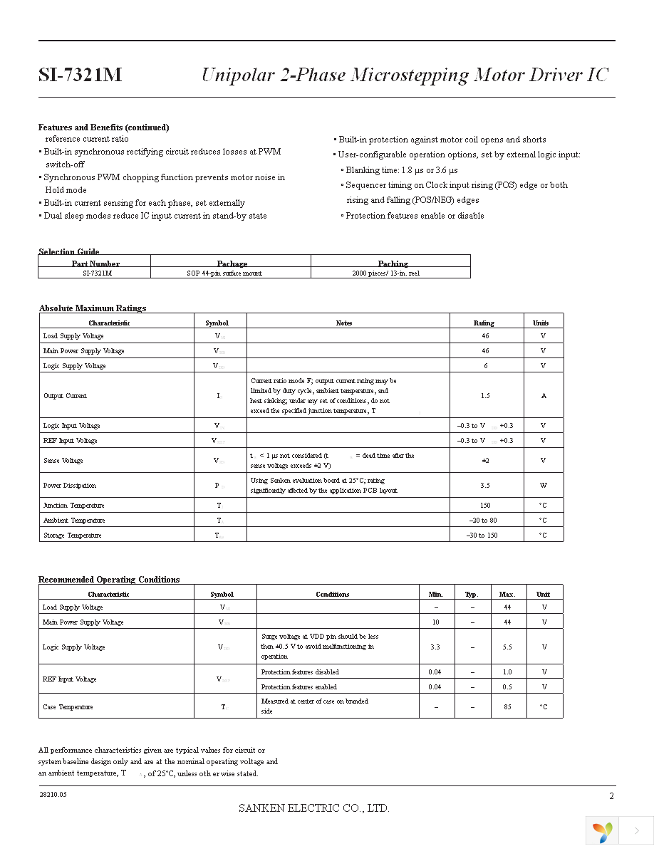 SI-7321M Page 2