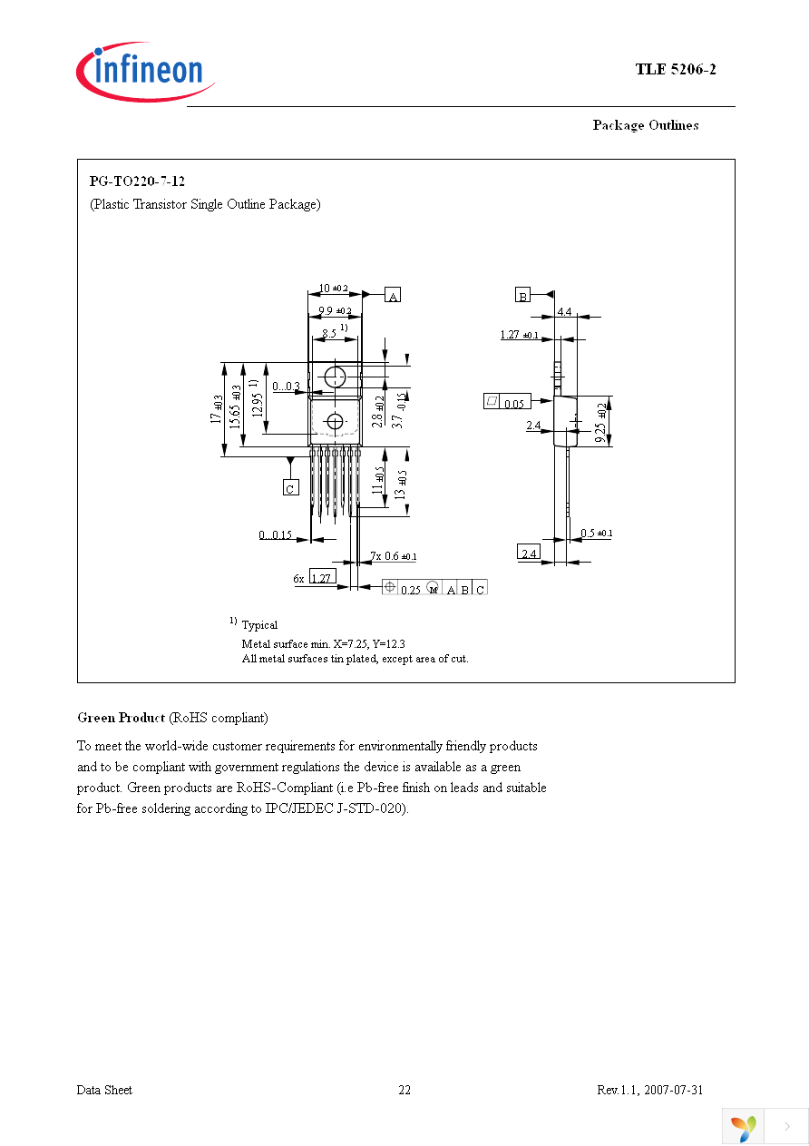 TLE5206-2G Page 22