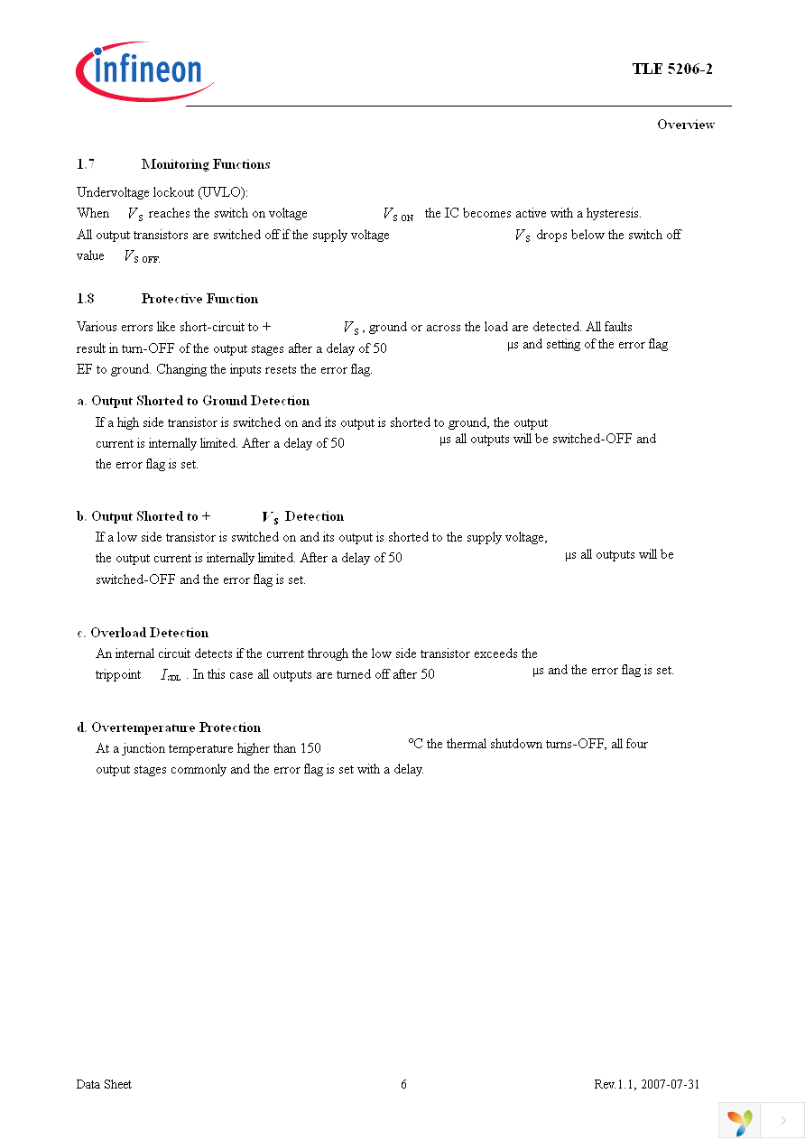 TLE5206-2G Page 6