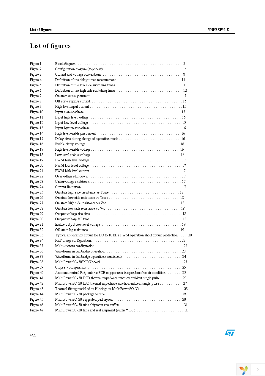 VNH3SP30TR-E Page 4