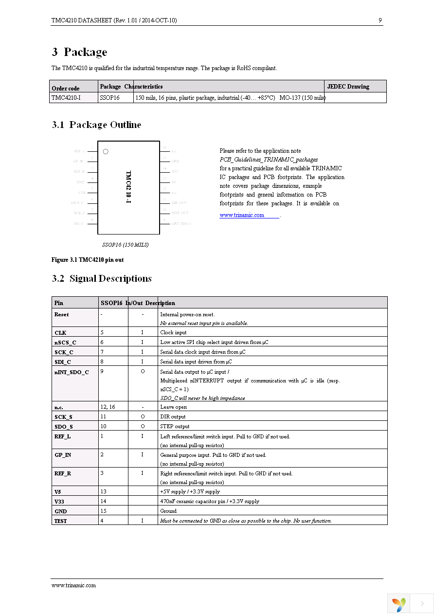 TMC4210-I-T Page 9