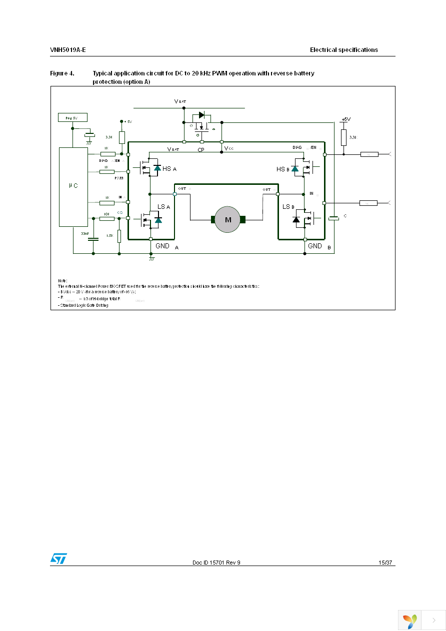 VNH5019ATR-E Page 15