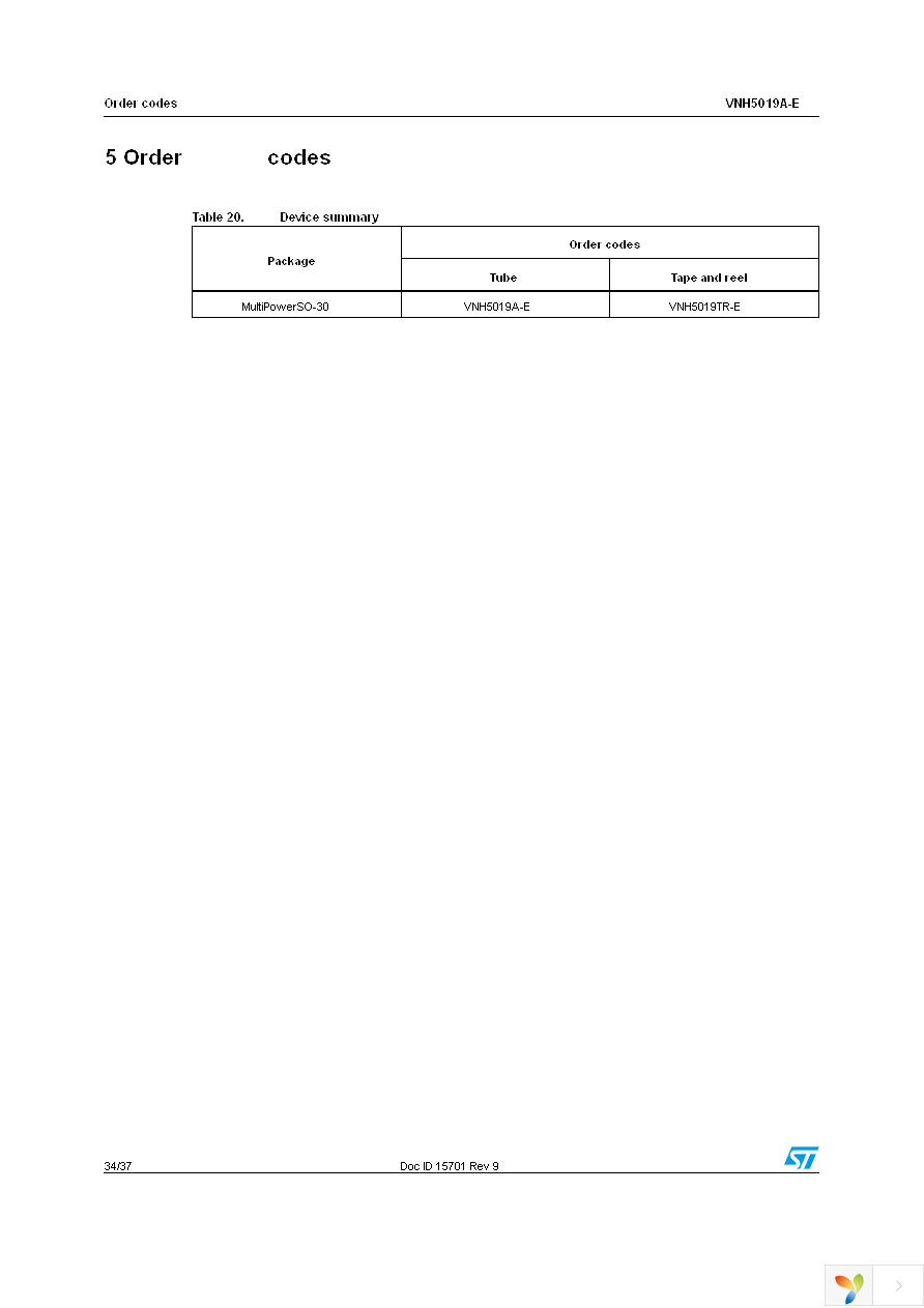 VNH5019ATR-E Page 34